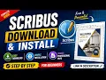 How to Download Install Scribus on Windows Free Desktop Publishing Software Ayaz Tech Help