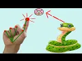 Snake Game Based On Open-cv And Python Using libraries Mediapipe and Cvzone