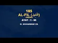 Lagu Surat Al-Fil | Murottal Al-Qur'an Merdu H. Muammar ZA