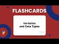 Python Variables Data Types in Flashcards Dynamic Typing Type Checking Conversion