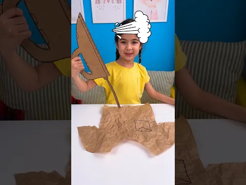 🤯 This Iron Is Made of CARDBOARD! ✨ #DIY