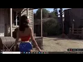 wonder woman was she wearing a padding pad on her butt 0 15 sec