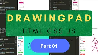 Build Drawing Canvas With Javascript for WEB and Mobile HTML JS Drawing Canvas Tutorial - Part 01
