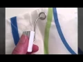 Blue and Green Wave Stripe shower curtain 12 decorative hooks