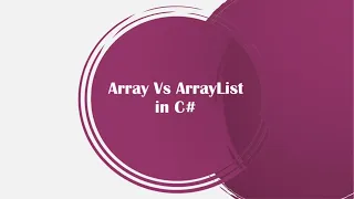 Array Vs ArrayList in C