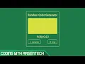 Build a Color Generator with Copy to Clipboard using JavaScript