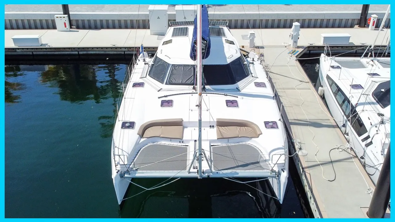 $430,000 Yacht Tour [Seawind 1260] Learning the Lines