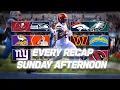 Every Recap from Sunday Afternoon 2025 NFL Season Week 5
