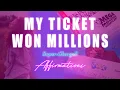 My Ticket Won Millions - WIN LOTTERY JACKPOT