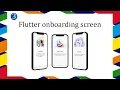 Flutter Onboarding Screen UI Introduction Screen Arabic 2022