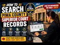 How to search Pima county Superior court records