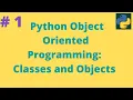 1 Python Object Oriented Programming Classes and Objects