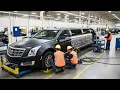 Inside the 6-Door Limousine Factory Cadillac XTS Stretched 70 Inches Full Build