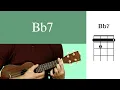 Bb7 A - UKULELE chords
