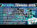 Lagu DJ TIKTOK TERBARU 2025🎵DJ TOR MONITOR KETUA - ORANG BARU LEBE GACOR🎵DJ NGAPAIN REPOT X TABOLA