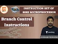 Branch Control Instructions Instruction set of 8085 Microprocessor Avinash Sir