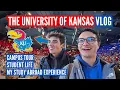 University of Kansas Vlog Campus Tour Student Life My Study Abroad Experience