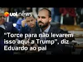 Download Lagu Eduardo a Jair Bolsonaro: 'Torce para a inteligência não levar isso aqui a Trump'