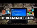 How to build a cube timer clone with HTML and CSS