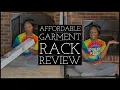 Mainstays Rolling Garment Rack Review