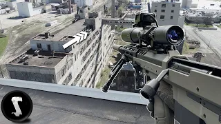 Download High-rise Rooftop Sniper Mission (OVERPOWERED $1500 RIFLE) MP3