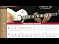 I Don't Love You Electric Guitar Cover My Chemical Romance 🎸|Tabs + Chords|