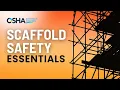 OSHA Scaffolding Safety Training Avoid Falls Stay Safe at Heights