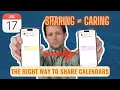 How to Share Apple Calendars With Family on Your iPhone Hint Sharing Caring