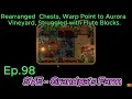Stardew Valley Ex Ep98 - Rearranged Chests Warp Point to Aurora Vineyard Struggled Blocks
