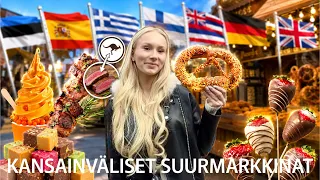 TESTATAAN ERIKOISET RUOAT MARKKINOILLA