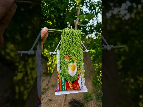Survival Skills: SMART idea and Useful with Special noodles Simple #survival #bushcraft #Outdoors