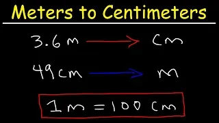 Download How To Convert From Meters to Centimeters and Centimeters to Meters MP3