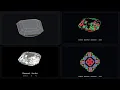 Asscher cut 3D by Brilliani Labs