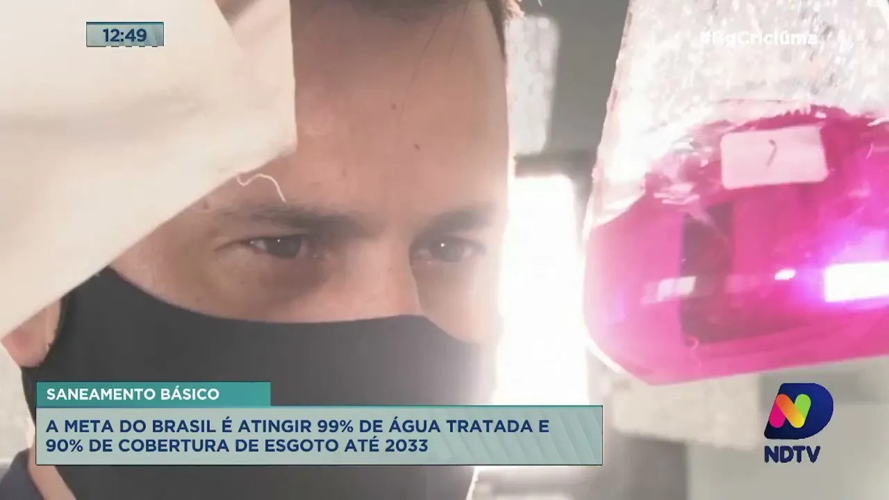 Tubarão Valoriza: Cidade Azul caminha para meta nacional de saneamento básico