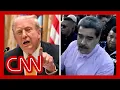 Lagu CNN reporter asks Maduro what his message is to Trump. Hear his response