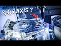 Did you know this about CNC machines - 3 4 5 axis CNC machines EXPLAINED Engineering 101