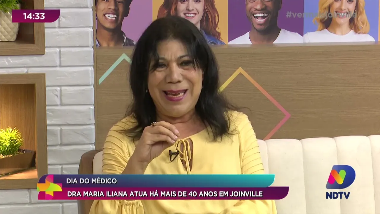 Dia do Médico: Dra Maria Iliana atua há mais de 40 anos em Joinville