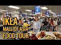 Philippines Food Tour Inside The World s BIGGEST IKEA FOOD COURT SM Mall of Asia