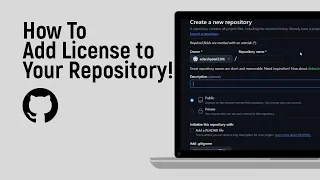 How to Add License to Your Repository in GitHub easy