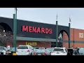 Walking Around Menards in Mt Prospect IL