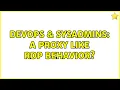 DevOps SysAdmins A proxy like RDP behavior 2 Solutions