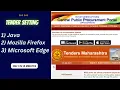 e-Procurement Java Settings Solving Login Button Issues and Complete Setup Guide