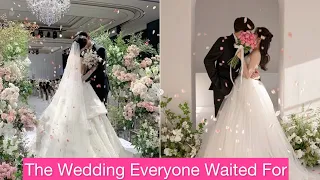 full wedding video of lee jun hyuk u0026 han ji min revealed fans are crying with joy 