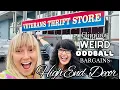 Thrift store Decor with the WEIRDEST OddBall stuff we could find