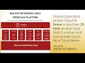 How to Deploy Openstack private cloud on RHEL7 x At Home host private cloud at Home Openstack