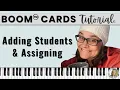 How To Create Student Accounts Classrooms on Boom Learning
