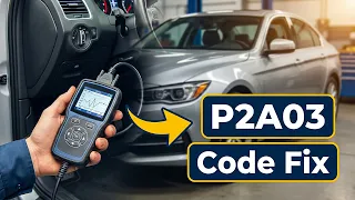 How To Fix P2A03 Code - O2 Sensor Bank 2 Sensor 1