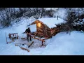 Download Lagu Building a great wooden hut. Log cabins, START TO FINISH. Year of life
