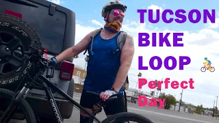 Tucson Bike Loop Perfect Day Desert Views Awesome Art More