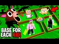 Download Lagu We Built 4 CAMPS! One Base for EACH KID In 99 NIGHTS IN THE FOREST ROBLOX!?